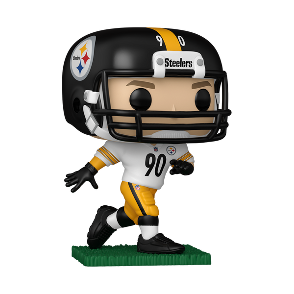 Funko Pop! NFL: Pittsburgh Steelers - T.J. Watt (White & Yellow Uniform) #309