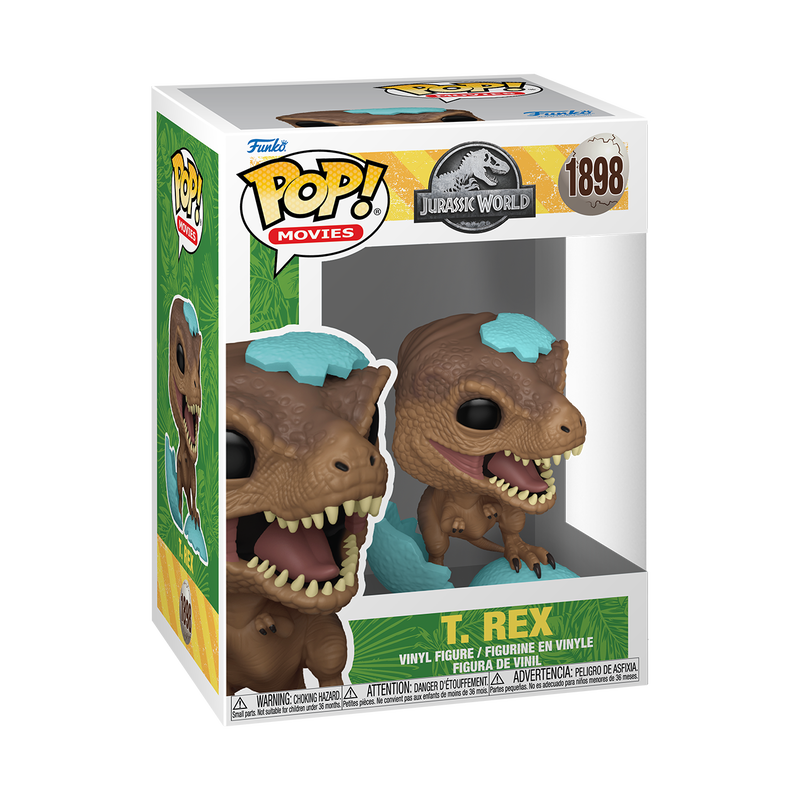 Jurassic Park Spring T-Rex (Blue Egg) Funko Pop! Vinyl Figure