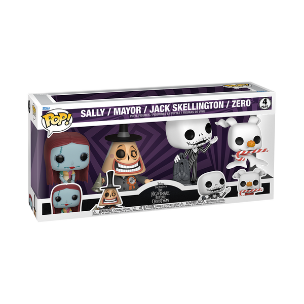 The Nightmare Before Christmas Funko Pop! Vinyl Figure Bundle Box 4-Pack (Pre-Order)