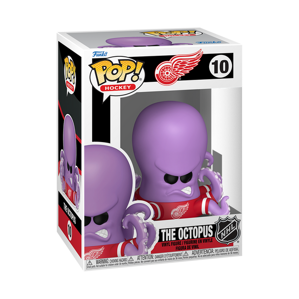 NHL Mascots Red Wings The Octopus Funko Pop! Vinyl Figure #10 (Pre-Order)