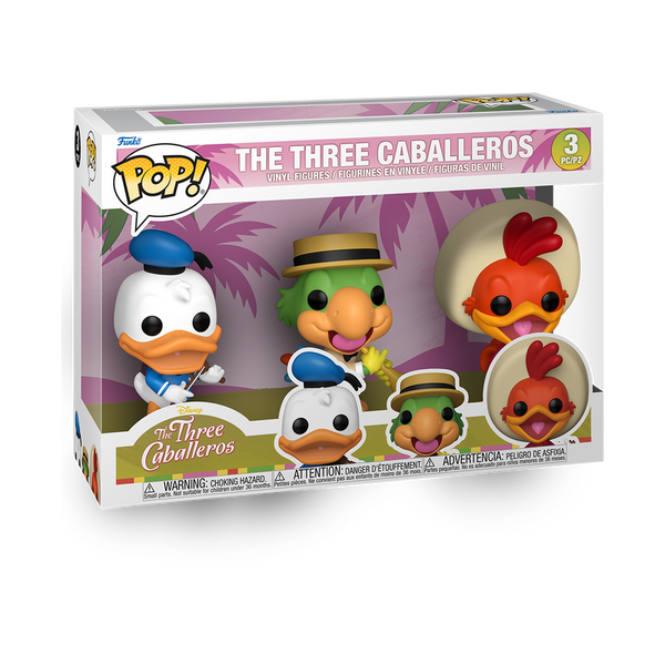 The Three Caballeros Funko Pop! Vinyl Figure 3-Pack (Pre-Order)