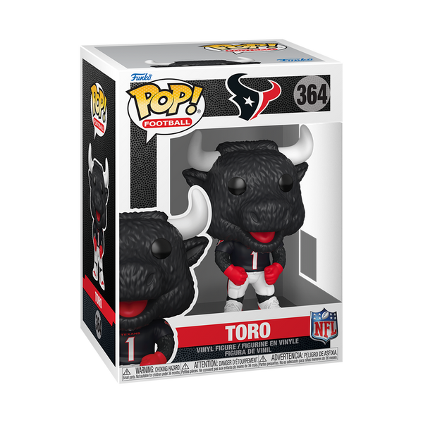 NFL Mascots Texans Toro Funko Pop! Vinyl Figure #364 (Pre-Order)