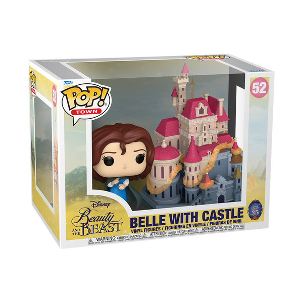 Beauty and the Beast Belle with Castle Funko Pop! Town and Figure #52 (Pre-Order)
