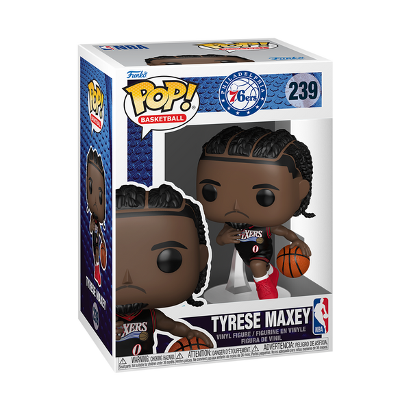 NBA Pop! Tyrese Maxey (Black Statement Edition Jersey) #239 (Pre-Order)