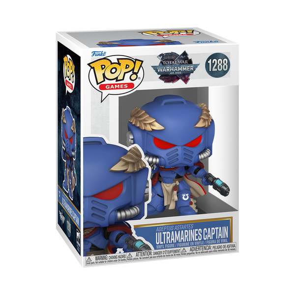Total War: WARHAMMER 40,000 Ultramarines Captain Funko Pop! Vinyl Figure #1288 (Pre-Order)