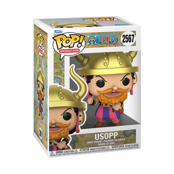 One Piece Pop! Usopp (Elbaf Outfit) #2567 (Pre-Order)