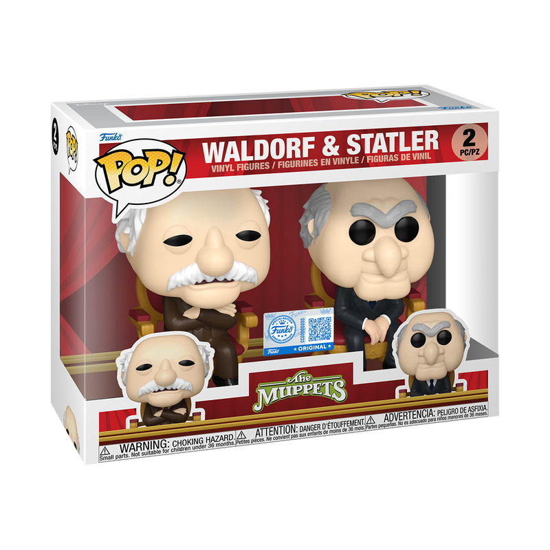 The Muppets Waldorf & Statler Funko Pop! Vinyl Figure 2-Pack - Specialty Series