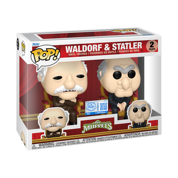 The Muppets Waldorf & Statler Funko Pop! Vinyl Figure 2-Pack - Specialty Series