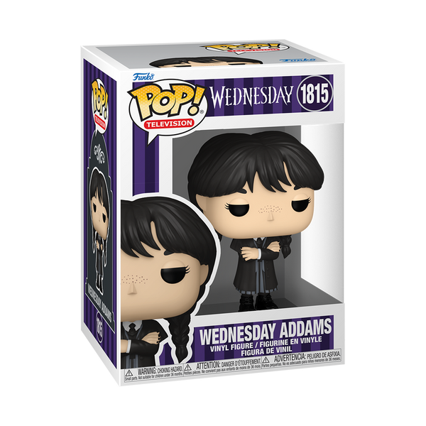 Wednesday Season 2 Wednesday Addams (Black Coat) Funko Pop! Vinyl Figure #1815