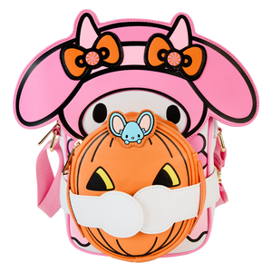 Loungefly - Sanrio My Melody Pumpkin Crossbuddies® Cosplay Crossbody Bag with Coin Bag (Pre-Order)