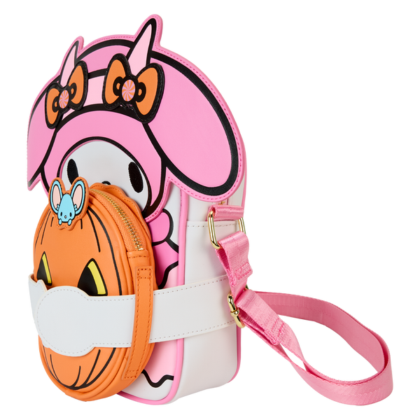 Loungefly - Sanrio My Melody Pumpkin Crossbuddies® Cosplay Crossbody Bag with Coin Bag (Pre-Order)