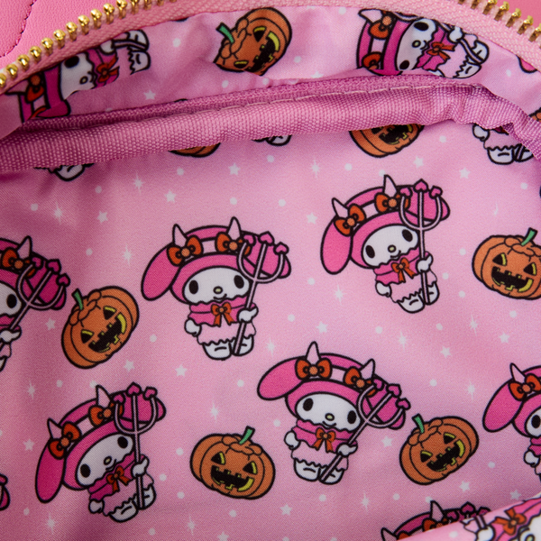 Loungefly - Sanrio My Melody Pumpkin Crossbuddies® Cosplay Crossbody Bag with Coin Bag (Pre-Order)