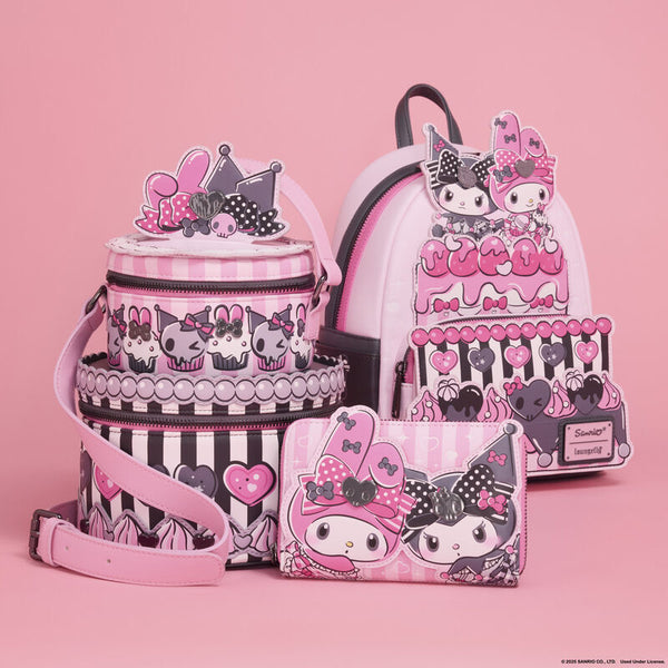 Loungefly - Sanrio My Melody & Kuromi Figural Cake Crossbody Bag