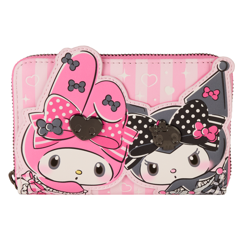 Loungefly - Sanrio My Melody & Kuromi Zip Around Wallet