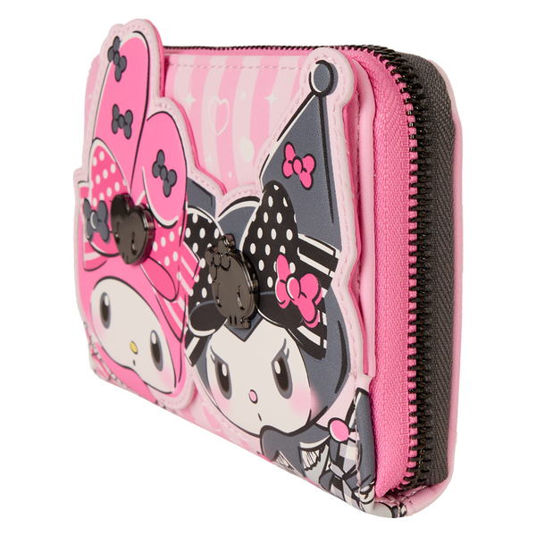 Loungefly - Sanrio My Melody & Kuromi Zip Around Wallet