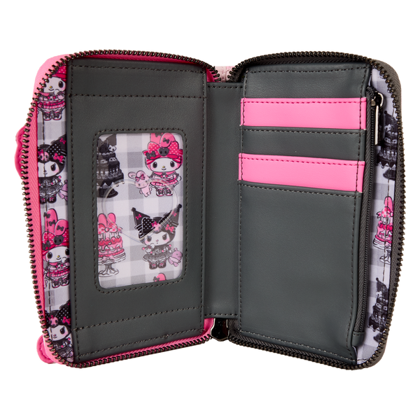 Loungefly - Sanrio My Melody & Kuromi Zip Around Wallet