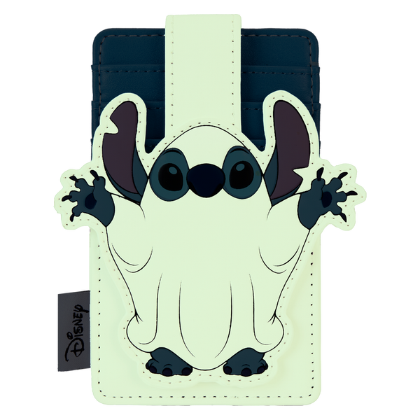 Loungefly - Stitch Ghost Costume Glow Card Holder (Pre-Order)