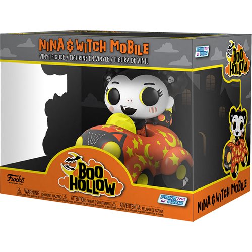 Funko Paka Paka: Boo Hollow - Nina and Witch Mobile