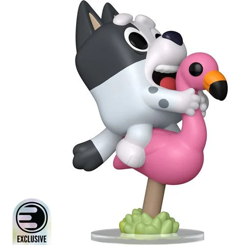 Bluey Muffin Flamingo Queen Funko Pop! Vinyl Figure #2383 - Entertainment Earth Exclusive (Pre-Order)