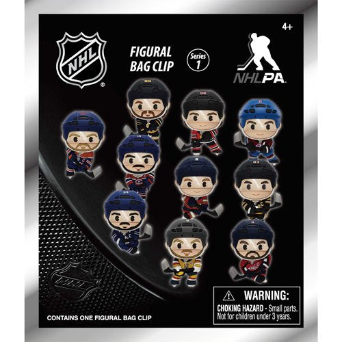 NHL Players Series 1 3D Foam Bag Clip - One Mystery Figure (Pre-Order)