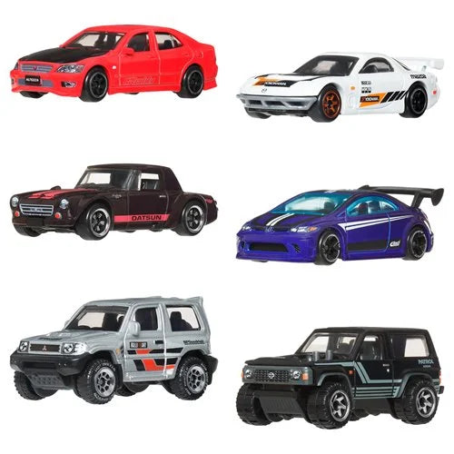 Hot Wheels Silver Series Streets of Japan 2026 Multipack