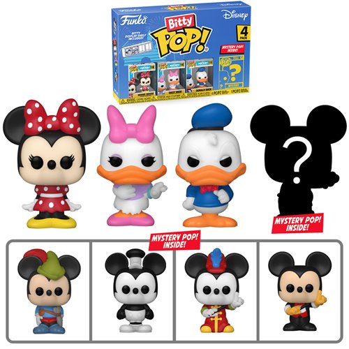 Disney Classics Bitty Pop! Mini-Figure Wave 1 - Bundle of 4 (4 Packs) (Pre-Order)