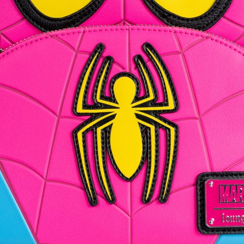 Loungefly -  Marvel Spider-Man Cosplay Glow-in-the-Dark Mini-Backpack - Entertainment Earth Exclusive
