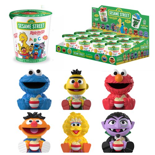Sesame Street Rokimoto Cup Vinyl Figure