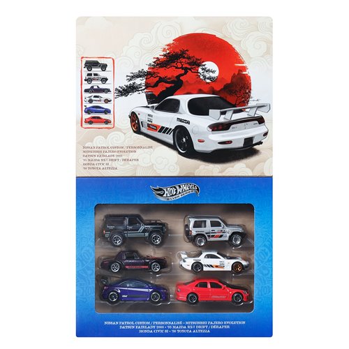 Hot Wheels Silver Series Streets of Japan 2026 Multipack