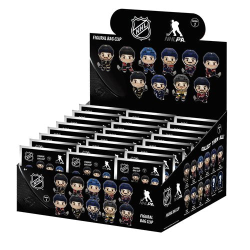 NHL Players Series 1 3D Foam Bag Clip - One Mystery Figure (Pre-Order)