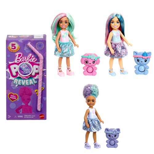 Barbie Chelsea Pop! Reveal Treat Series Doll (Pre-Order)