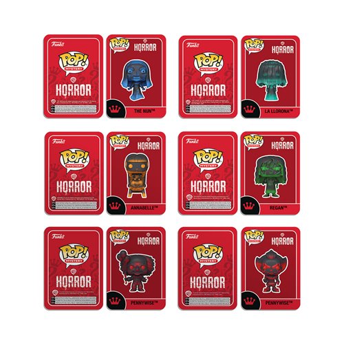 Warner Brothers Horror Mystery Funko Pop! Vinyl Figure Case of 6 (Pre-Order)