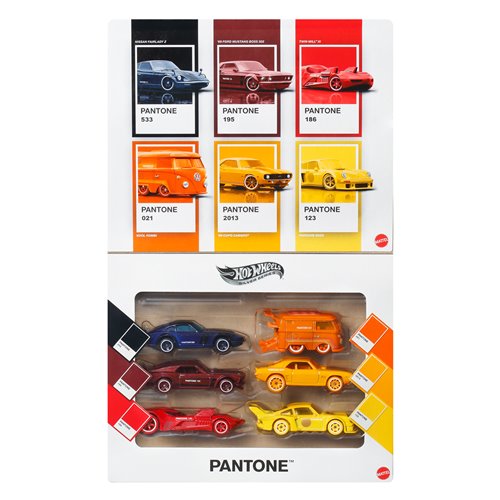 Hot Wheels Silver Series Pantone Vehicle Multipack