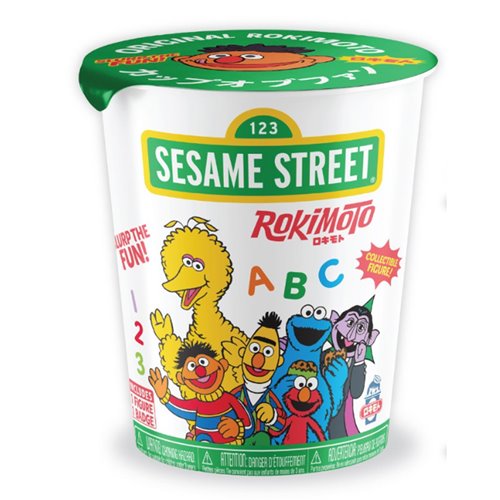 Sesame Street Rokimoto Cup Vinyl Figure