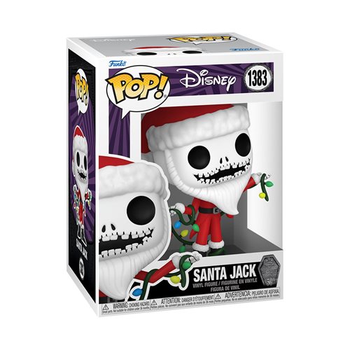 Funko Pop! Disney: Tim Burton's The Nightmare Before Christmas - 30th Anniversary Santa Jack #1383