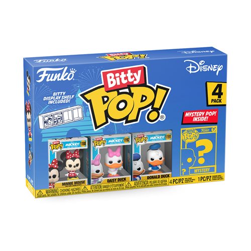 Disney Classics Bitty Pop! Mini-Figure Wave 1 - Bundle of 4 (4 Packs) (Pre-Order)