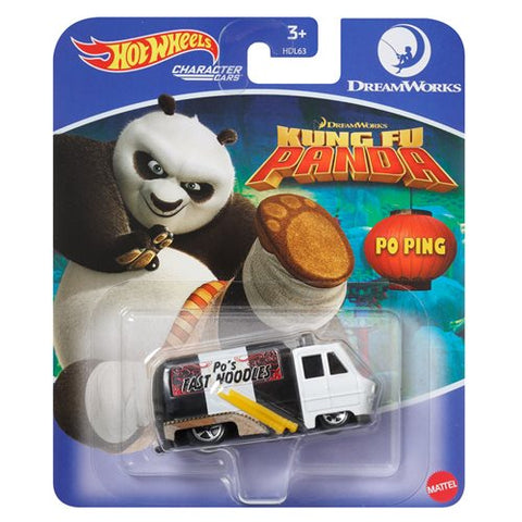 Hot Wheels Entertainment Character Cars - Kung Fu Panda