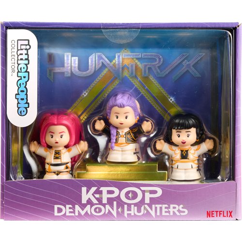 Kpop Demon Hunters Huntr/X Little People Collector Figure Set (Pre-Order)