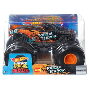 Hot Wheels Monster Trucks 1:24 Scale Vehicle - Torques Terror