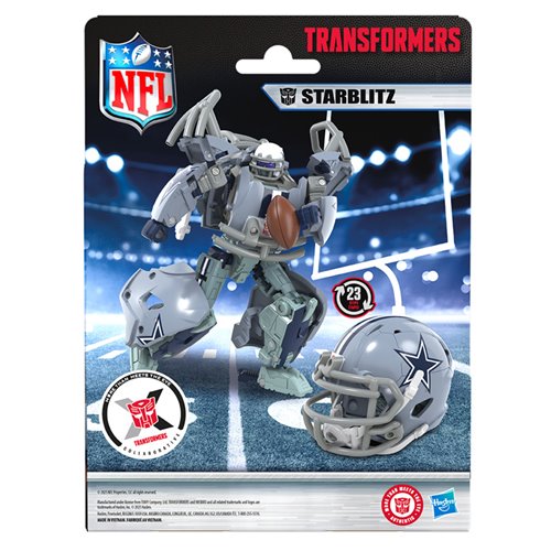 Transformers NFL Dallas Cowboys Starblitz Action Figure