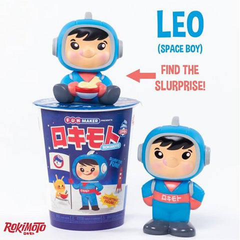 Rokimoto Wave 1 Cup Vinyl Figure - Leo as a Space Boy