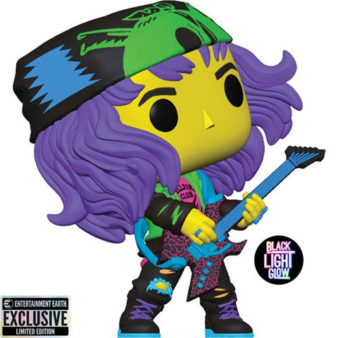 Funko Pop! Television: Stranger Things - Eddie with Guitar Blacklight #1462 (Entertainment Earth Exclusive)