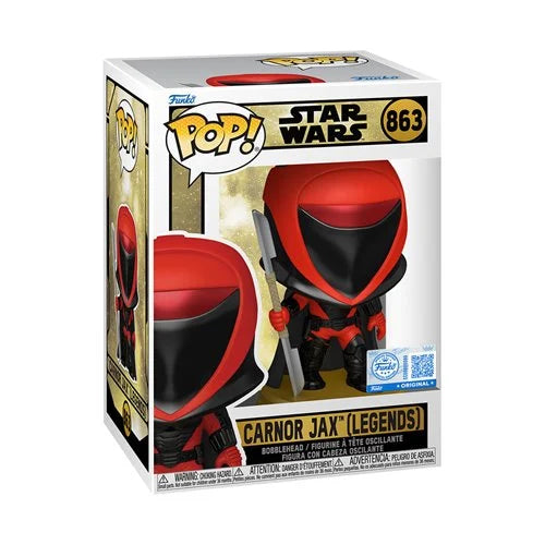 Star Wars Legends Carnor Jax Funko Pop! Vinyl Figure - Specialty Series (Pre-Order)