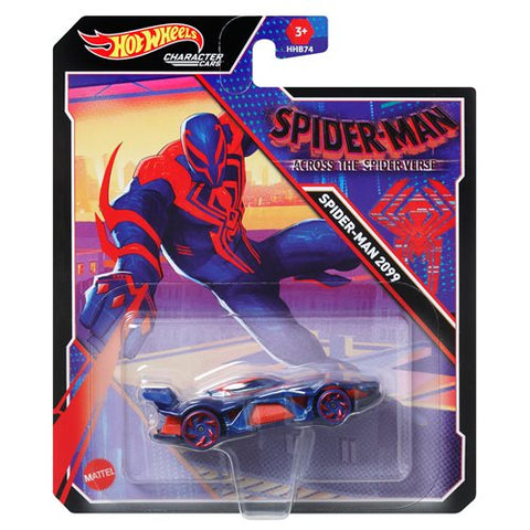 Hot Wheels Character Cars - Marvel - Spider-Man Across The Spiderverse - Spider-Man 2099