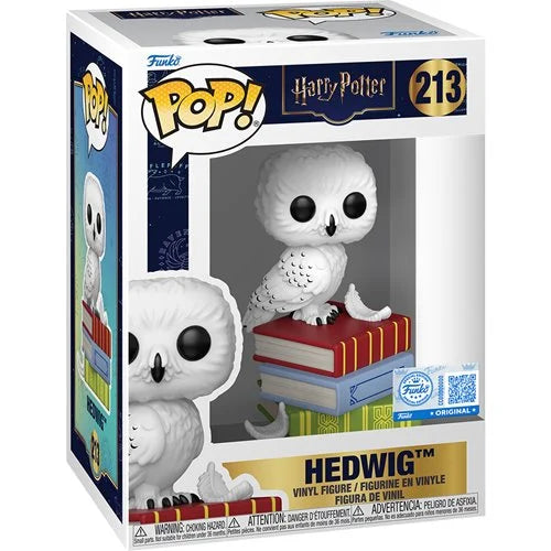 Harry Potter Hedwig on Books Premium Funko Pop! Vinyl Figure #213 - Specialty Series (Pre-Order)