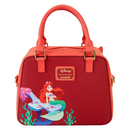 Loungefly - The Little Mermaid 35th Anniversary Ariel Face Crossbody Bag (Pre-Order)