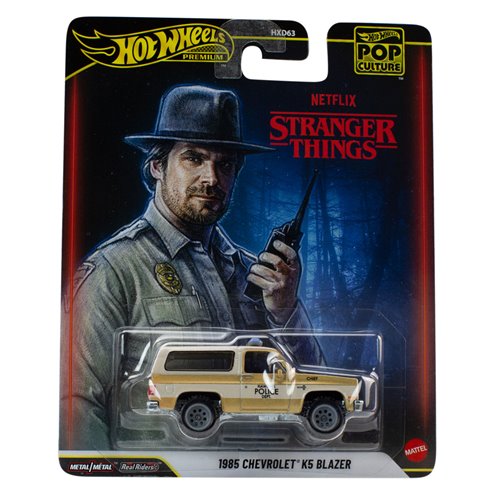 Hot Wheels Premium Pop Culture - 1985 Chevrolet K5 Blazer (Stranger Things)