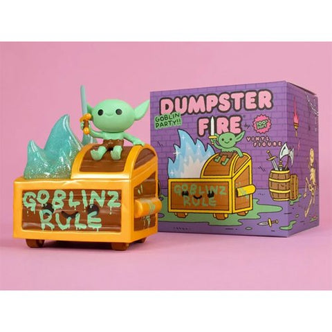 Wizard of Barge Dumpster Fire Limited Edition Vinyl Figure