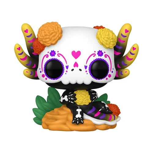 Dia De Los Muertos Ajolote Glow-in-the-Dark Funko Pop! Vinyl Figure #104 - Entertainment Earth Exclusive (Pre-Order)