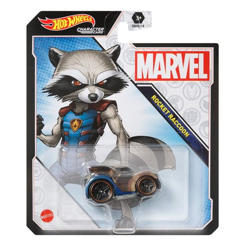 Hot Wheels Character Cars - Marvel - Guardians of the Galaxy - Rocket